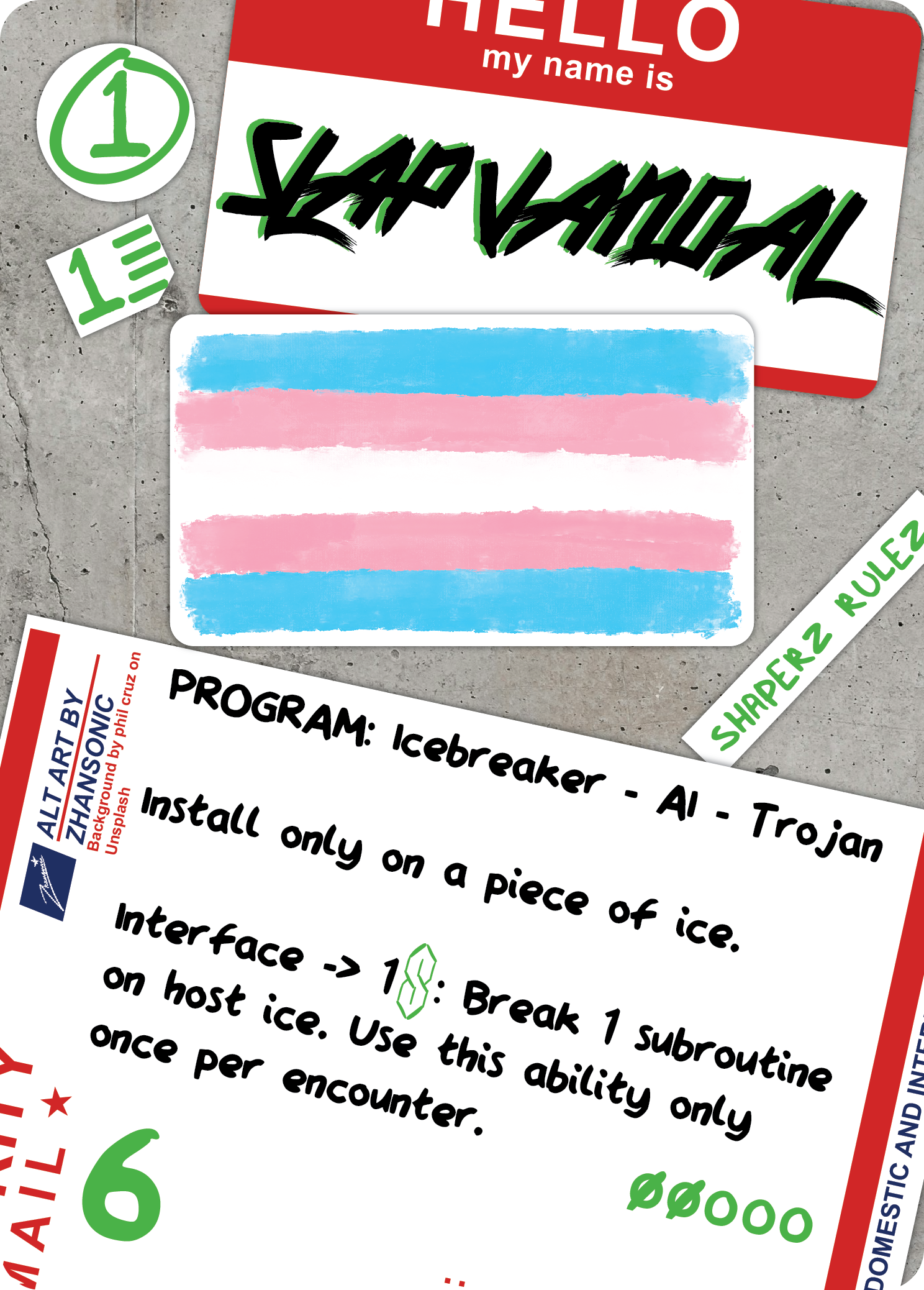 Trans Slap Vandal